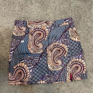 Cute African Print Skirt
